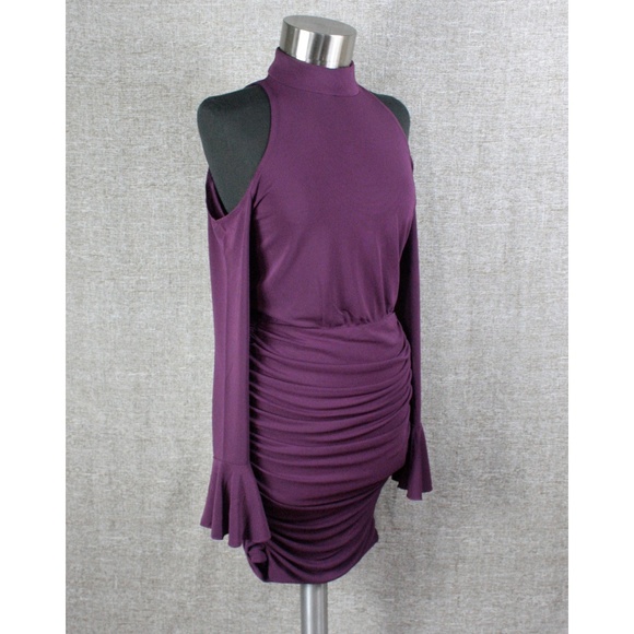 Bebe Dresses & Skirts - NEW! BEBE RUCHED MINI DRESS!